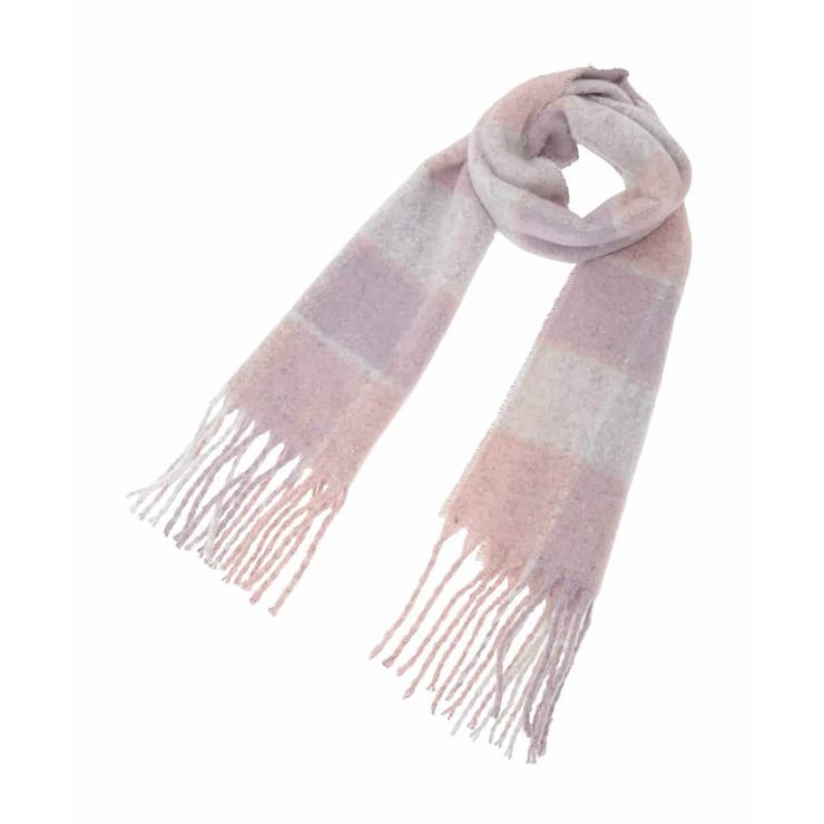 チェック柄ボリュームマフラー | a.v.v【WOMEN】 | 詳細画像3 