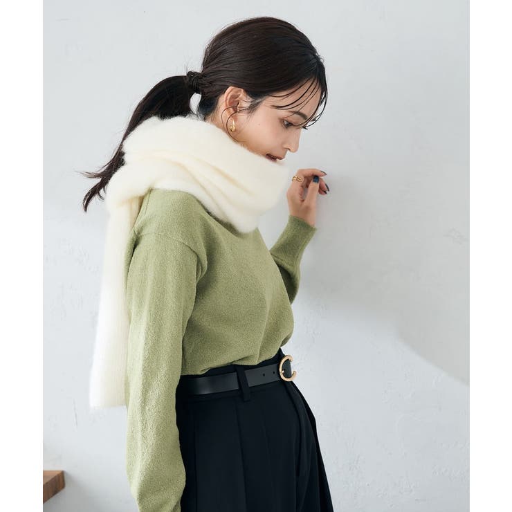 ラメニットマフラー | a.v.v【WOMEN】 | 詳細画像19 