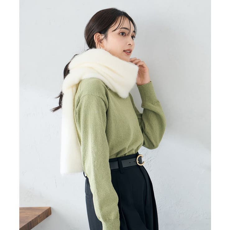 ラメニットマフラー | a.v.v【WOMEN】 | 詳細画像20 