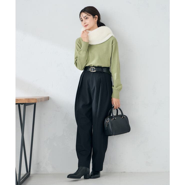 ラメニットマフラー | a.v.v【WOMEN】 | 詳細画像23 