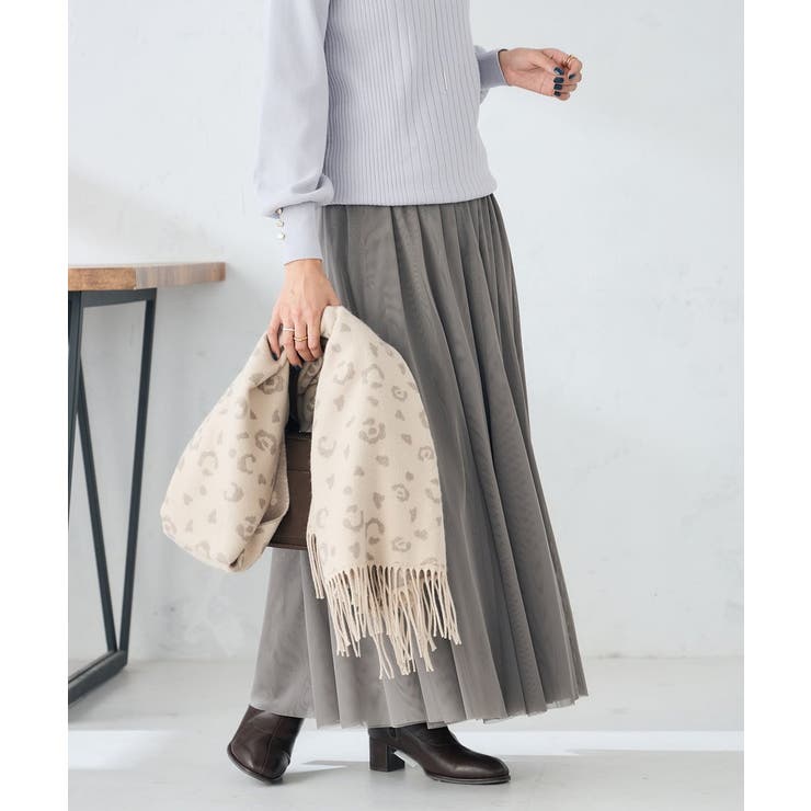 レオパードストール | a.v.v【WOMEN】 | 詳細画像4 