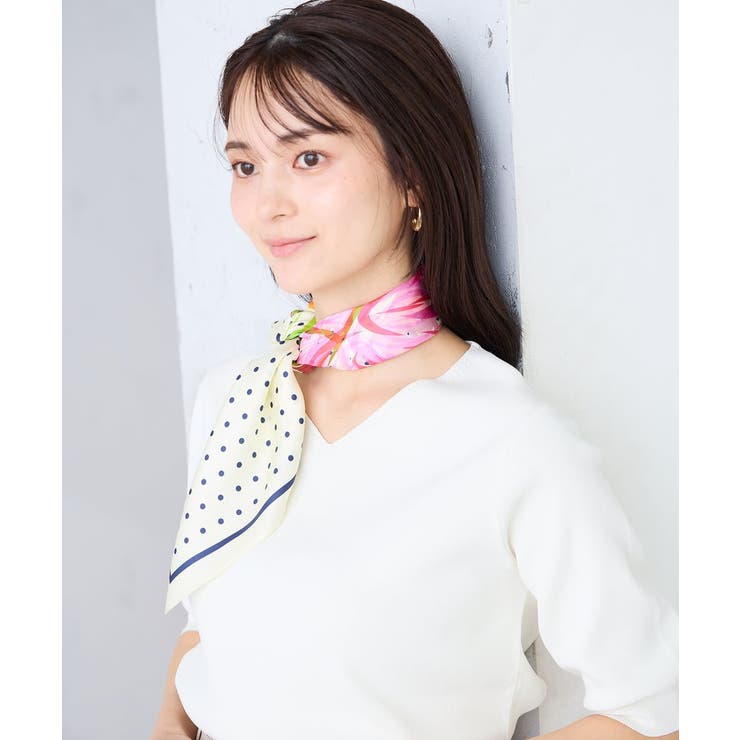 シルクスカーフ | a.v.v【WOMEN】 | 詳細画像3 
