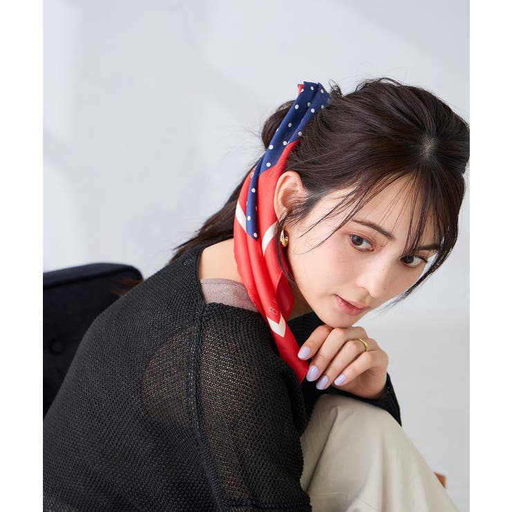 シルクスカーフ | a.v.v【WOMEN】 | 詳細画像5 