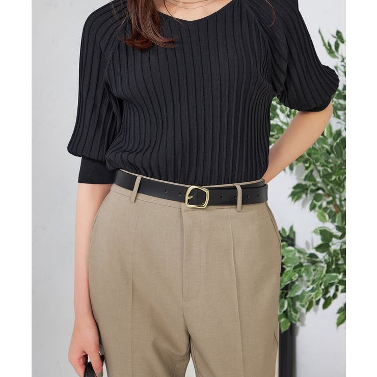 スクエアバックルベルト | a.v.v【WOMEN】 | 詳細画像7 