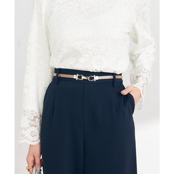 ベーシックビットベルト | a.v.v【WOMEN】 | 詳細画像3 