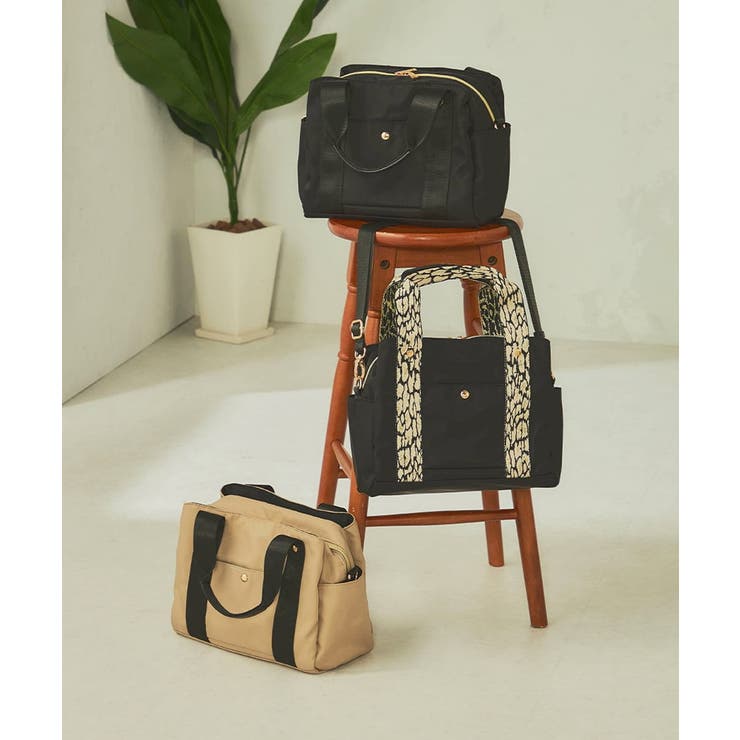 ベージュ | 【2WAY】10ポケットバッグ | a.v.v【WOMEN】