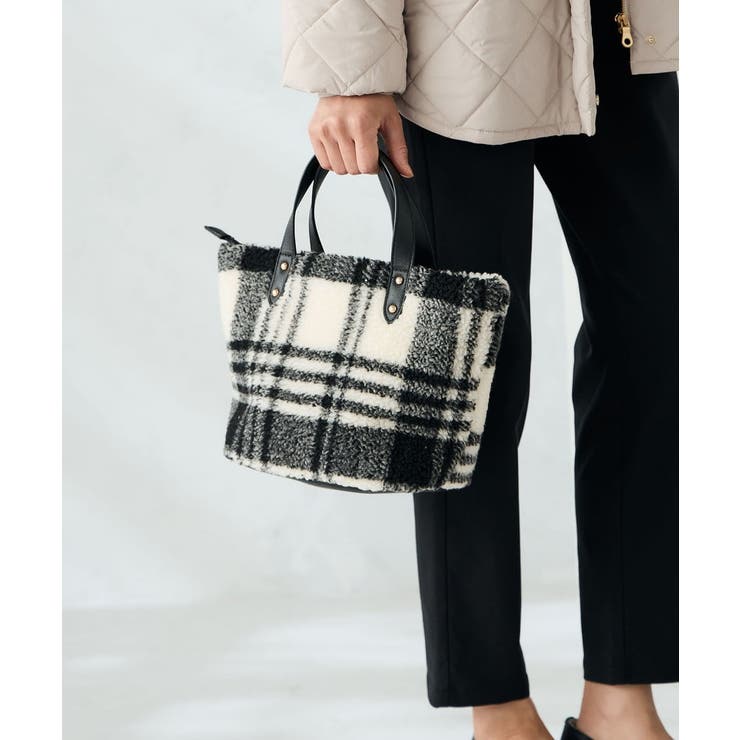 ボアミニトート | a.v.v【WOMEN】 | 詳細画像1 