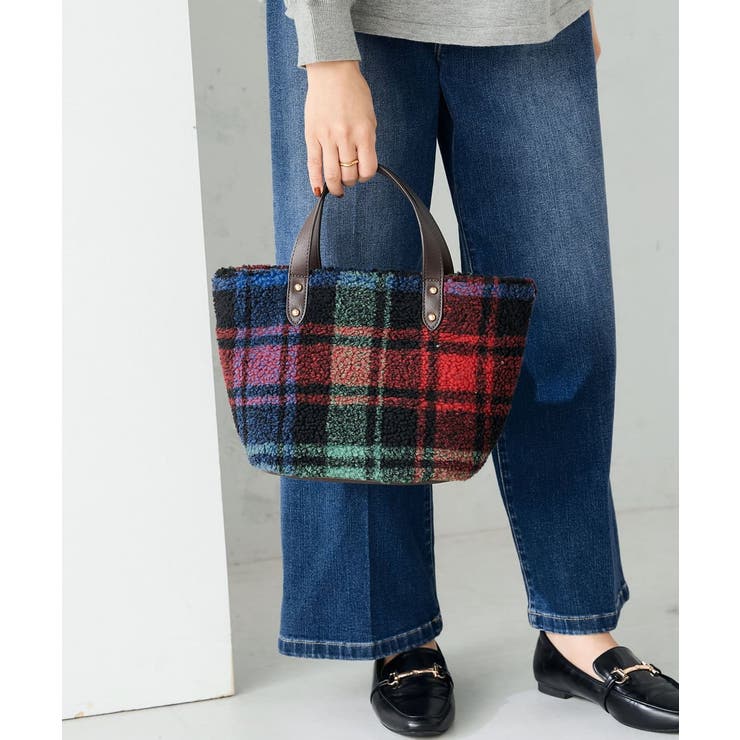 アイボリー | ボアミニトート | a.v.v【WOMEN】