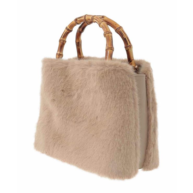 バンブーハンドルファーバッグ | a.v.v【WOMEN】 | 詳細画像11 