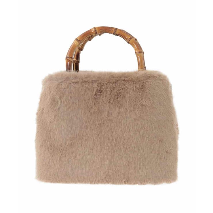 バンブーハンドルファーバッグ | a.v.v【WOMEN】 | 詳細画像12 