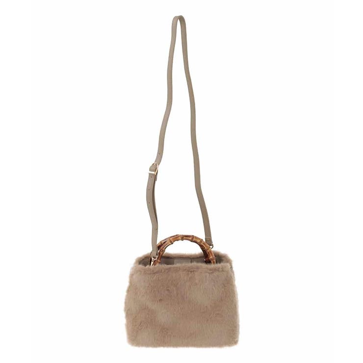 バンブーハンドルファーバッグ | a.v.v【WOMEN】 | 詳細画像13 