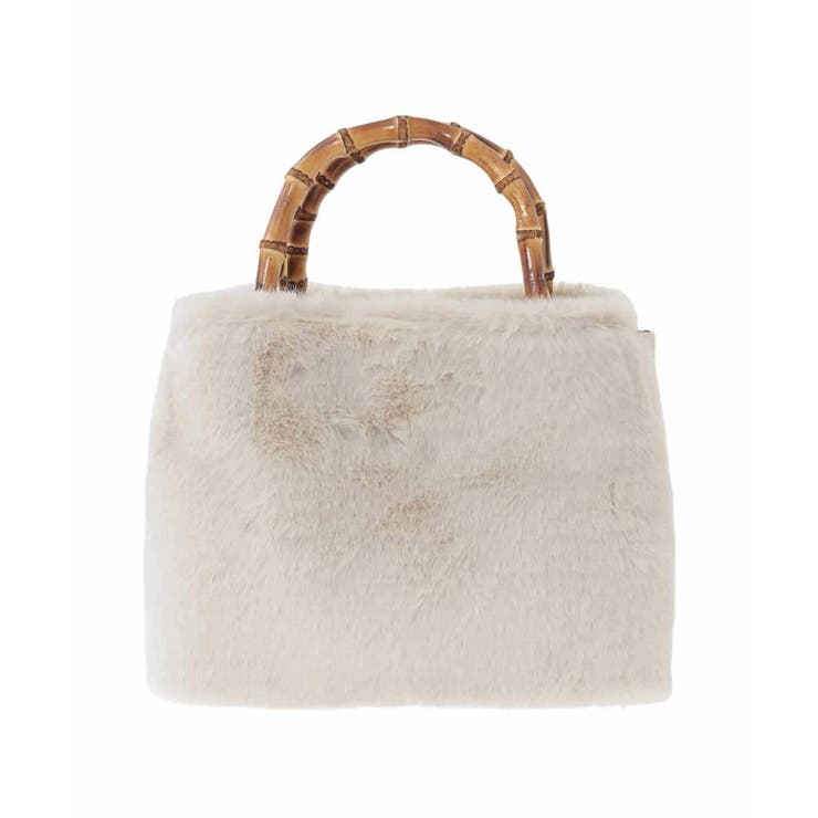 バンブーハンドルファーバッグ | a.v.v【WOMEN】 | 詳細画像18 