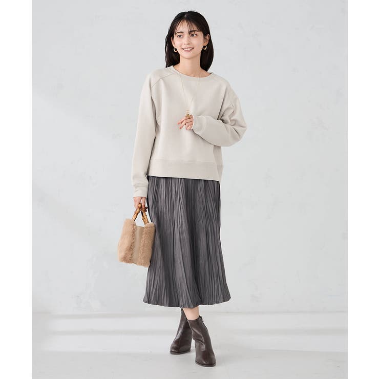 バンブーハンドルファーバッグ | a.v.v【WOMEN】 | 詳細画像3 