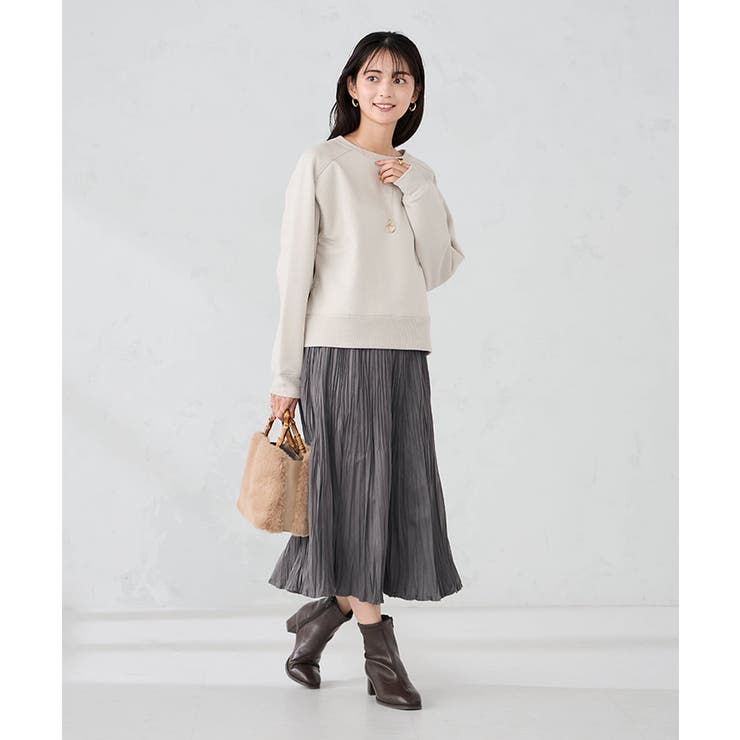 バンブーハンドルファーバッグ | a.v.v【WOMEN】 | 詳細画像5 