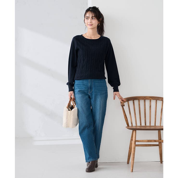 バンブーハンドルファーバッグ | a.v.v【WOMEN】 | 詳細画像9 