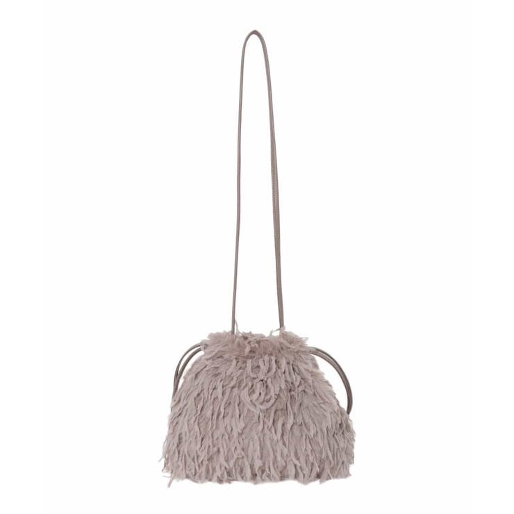 シャギー巾着ショルダーバッグ | a.v.v【WOMEN】 | 詳細画像3 