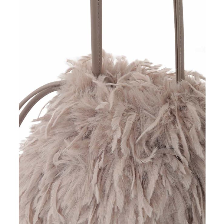 シャギー巾着ショルダーバッグ | a.v.v【WOMEN】 | 詳細画像4 