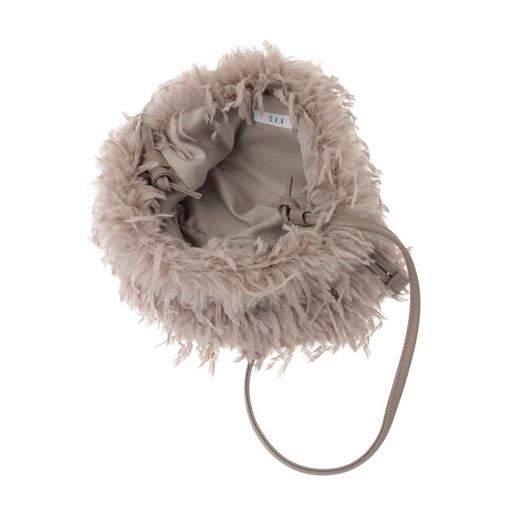 シャギー巾着ショルダーバッグ | a.v.v【WOMEN】 | 詳細画像7 