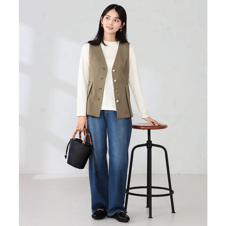 バンブーハンドルミニバケツトート | a.v.v【WOMEN】 | 詳細画像12 