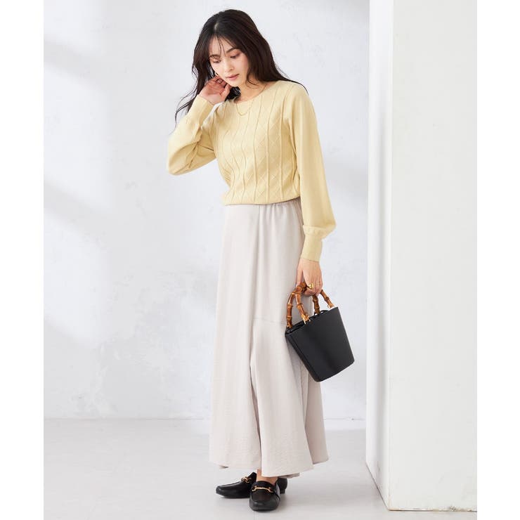 バンブーハンドルミニバケツトート | a.v.v【WOMEN】 | 詳細画像14 