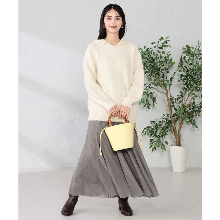 バンブーハンドルミニバケツトート | a.v.v【WOMEN】 | 詳細画像3 