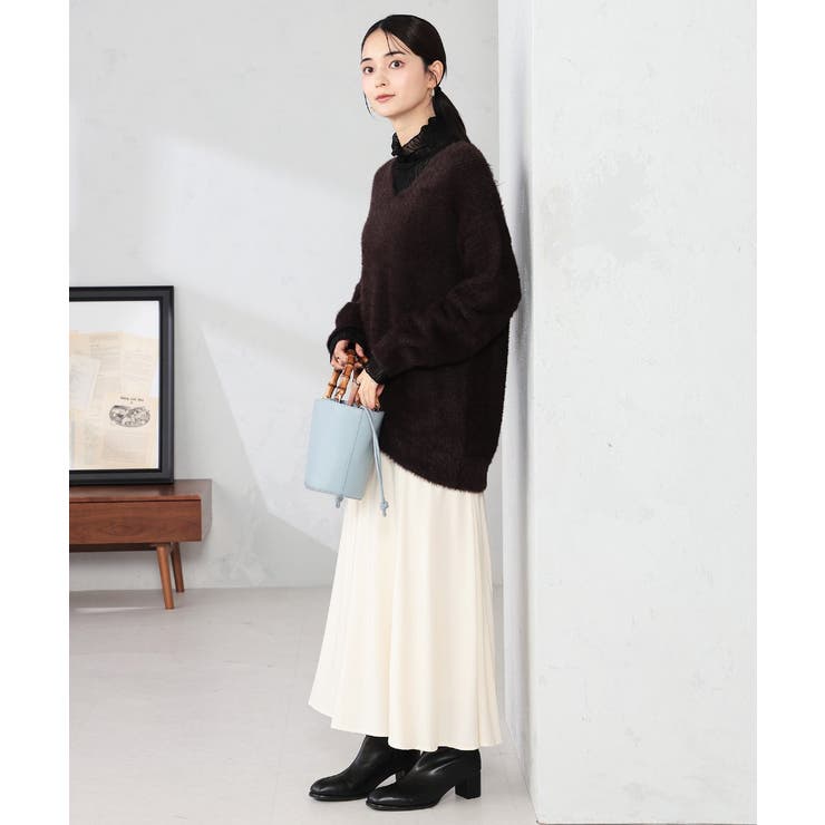 バンブーハンドルミニバケツトート | a.v.v【WOMEN】 | 詳細画像8 