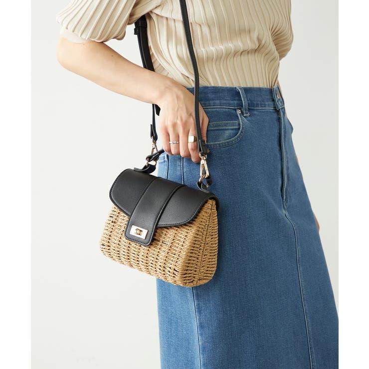 かごフラップハンドバッグ | a.v.v【WOMEN】 | 詳細画像12 