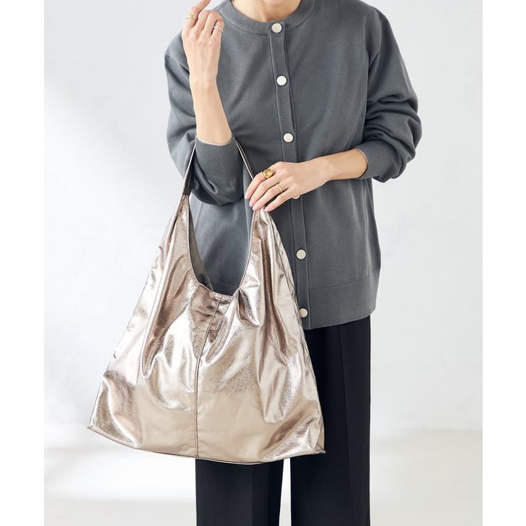ベージュ | メタリックトート | a.v.v【WOMEN】