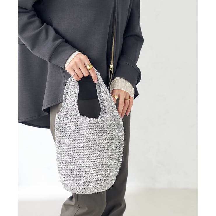 ラメニットバッグ | a.v.v【WOMEN】 | 詳細画像8 