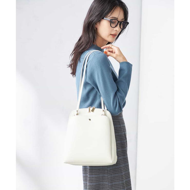 アイボリー | 【2WAY】リュック/ショルダーバッグ | a.v.v【WOMEN】