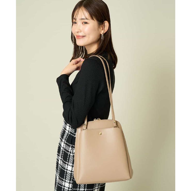 ベージュ | 【2WAY】リュック/ショルダーバッグ | a.v.v【WOMEN】