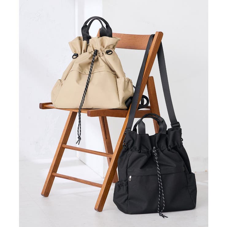 ブラック | 3WAYリュック | a.v.v【WOMEN】