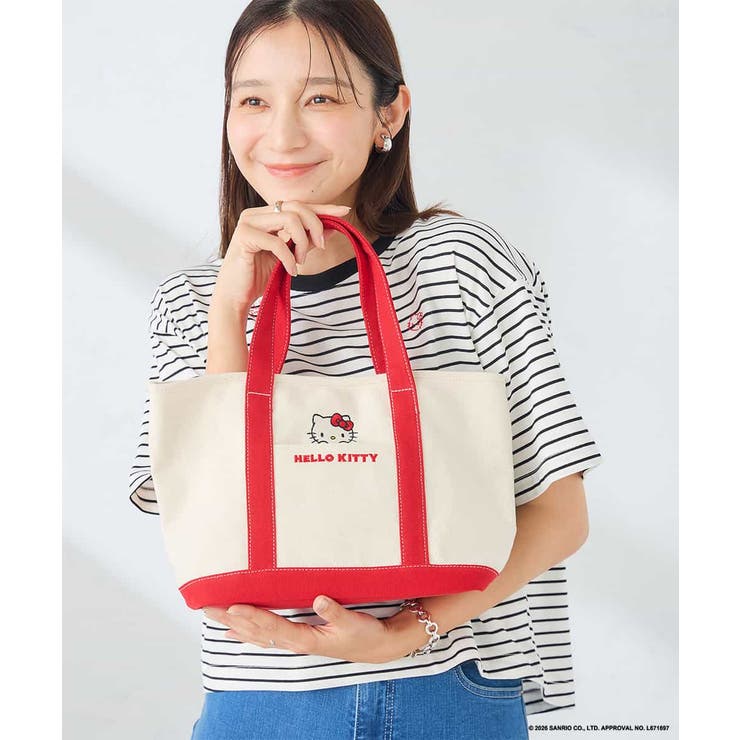 HELLO KITTY 刺繍キャンバスバッグ | a.v.v【WOMEN】 | 詳細画像12 