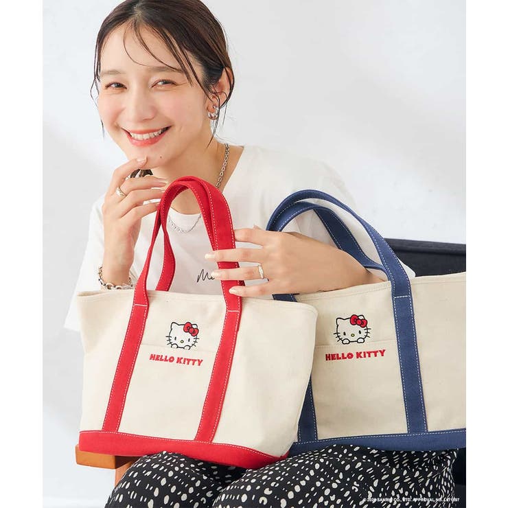 HELLO KITTY 刺繍キャンバスバッグ | a.v.v【WOMEN】 | 詳細画像3 