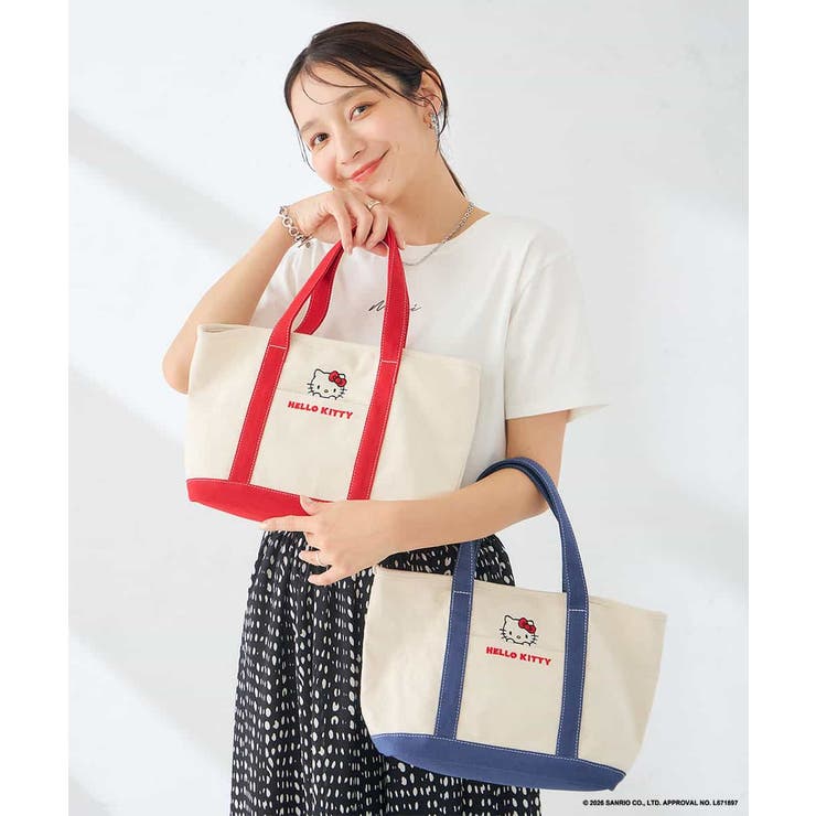 HELLO KITTY 刺繍キャンバスバッグ | a.v.v【WOMEN】 | 詳細画像7 