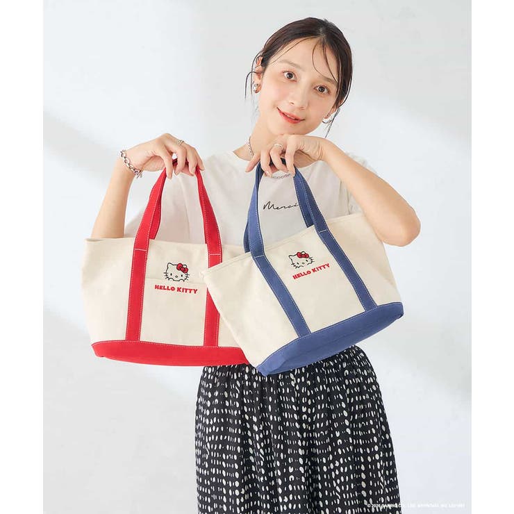 HELLO KITTY 刺繍キャンバスバッグ | a.v.v【WOMEN】 | 詳細画像9 