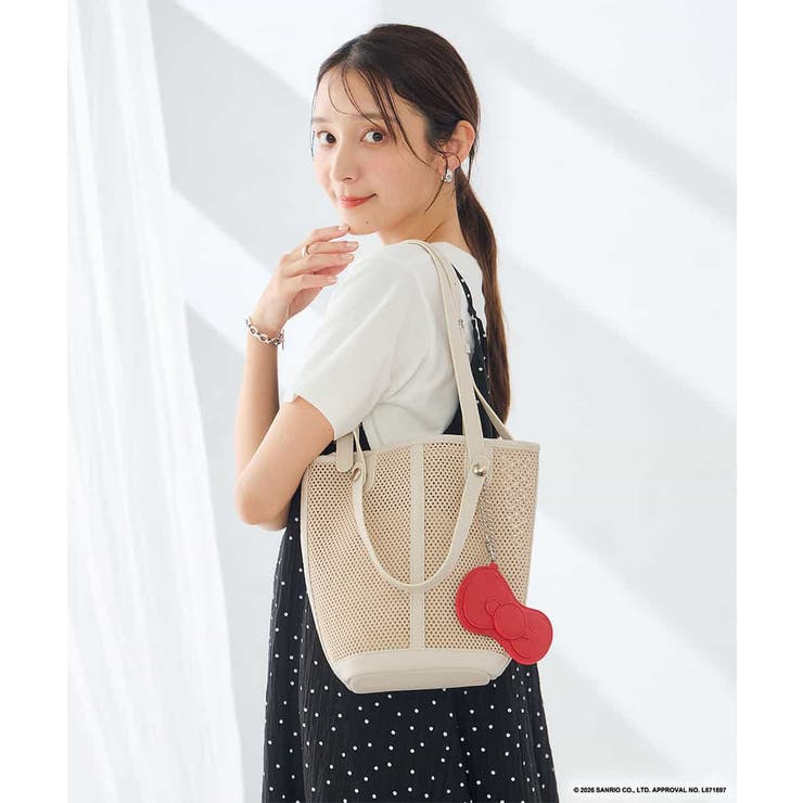 HELLO KITTY リボンポーチチャーム付きメッシュバッグ | a.v.v【WOMEN】 | 詳細画像19 