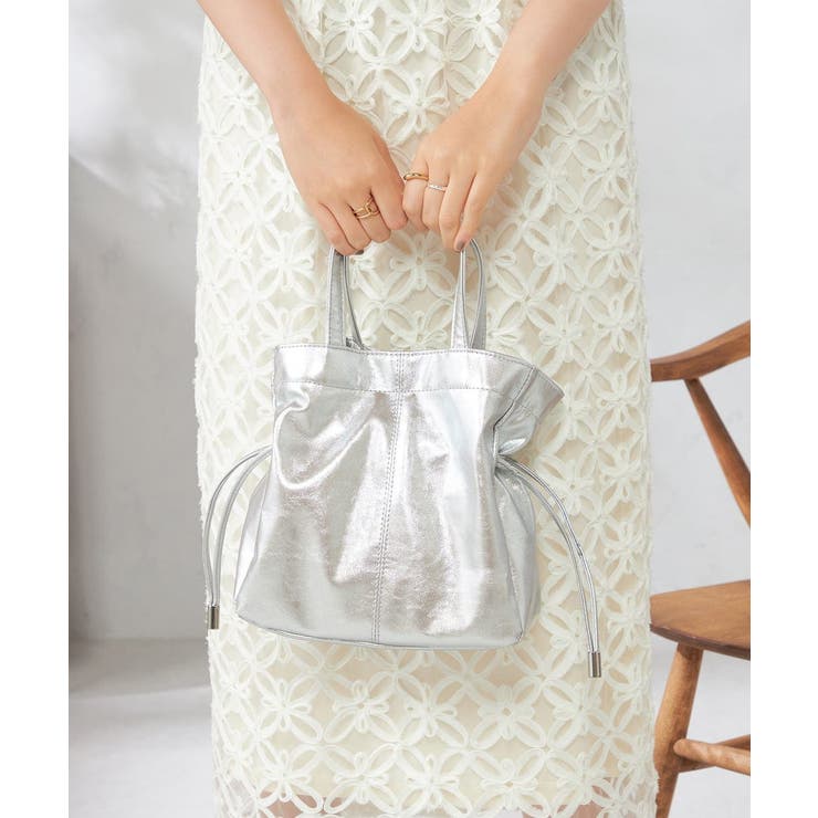 ホワイト | サイドドロストトート | a.v.v【WOMEN】