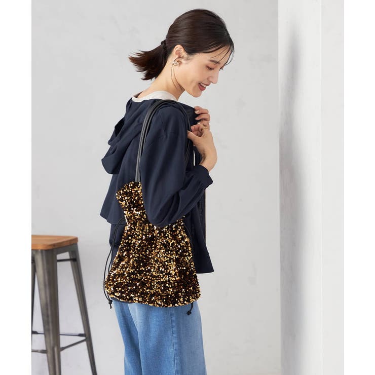 ゴールド | スパンコールトート | a.v.v【WOMEN】