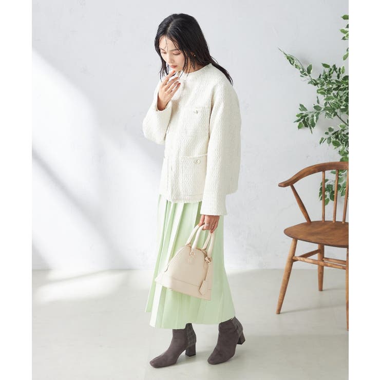 スエードコンビブーツ | a.v.v【WOMEN】 | 詳細画像3 