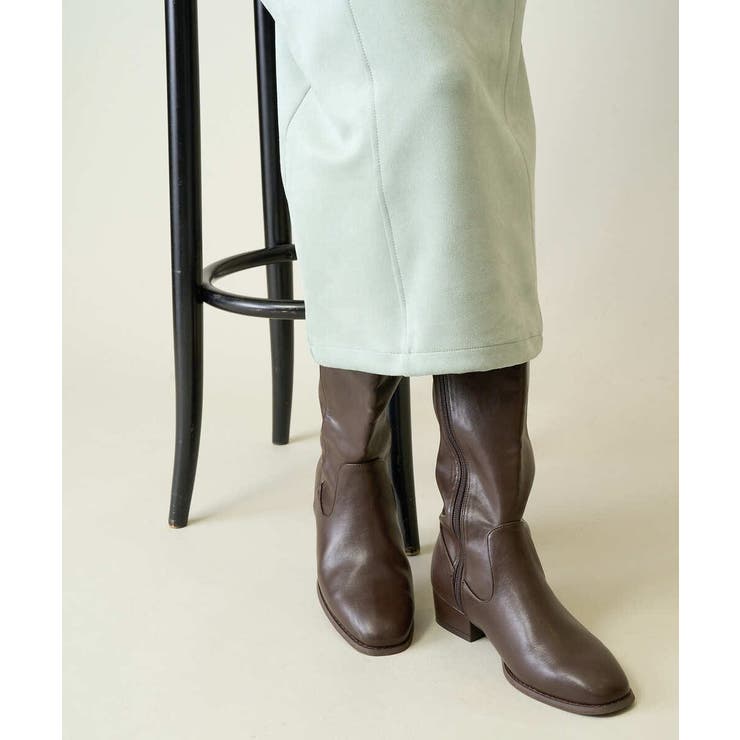 バックストレッチロングブーツ | a.v.v【WOMEN】 | 詳細画像11 