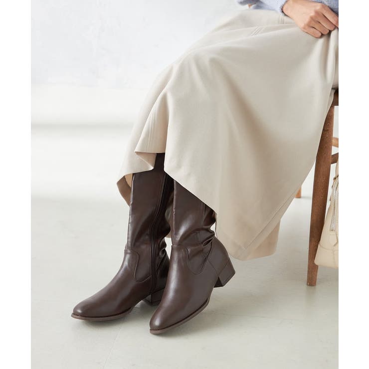 バックストレッチロングブーツ | a.v.v【WOMEN】 | 詳細画像2 