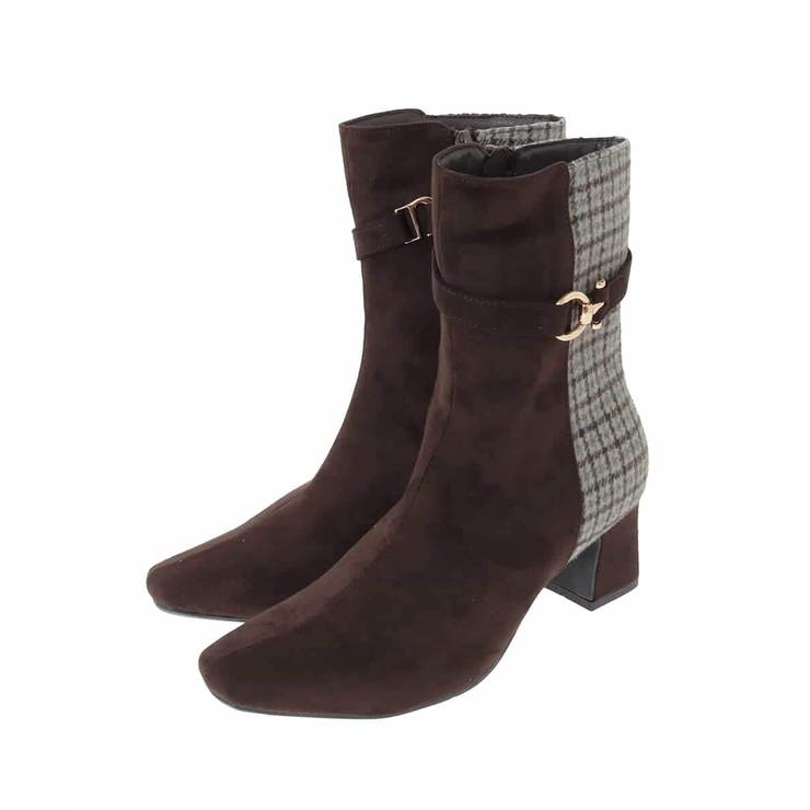 スエードコンビブーツ | a.v.v【WOMEN】 | 詳細画像2 