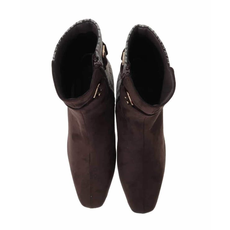 スエードコンビブーツ | a.v.v【WOMEN】 | 詳細画像3 