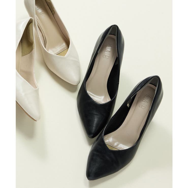 ブラック | 【5サイズ展開】ベーシックパンプス | a.v.v【WOMEN】