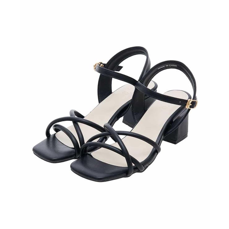 スクエアトゥストラップサンダル | a.v.v【WOMEN】 | 詳細画像32 