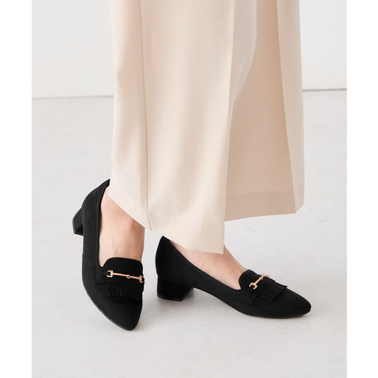 ブラック | ビットパンプス | a.v.v【WOMEN】