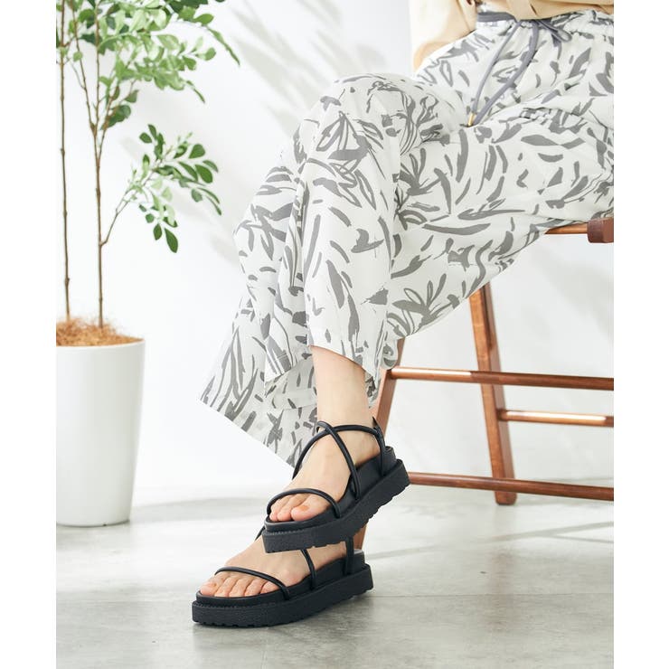 厚底ストラップサンダル | a.v.v【WOMEN】 | 詳細画像2 