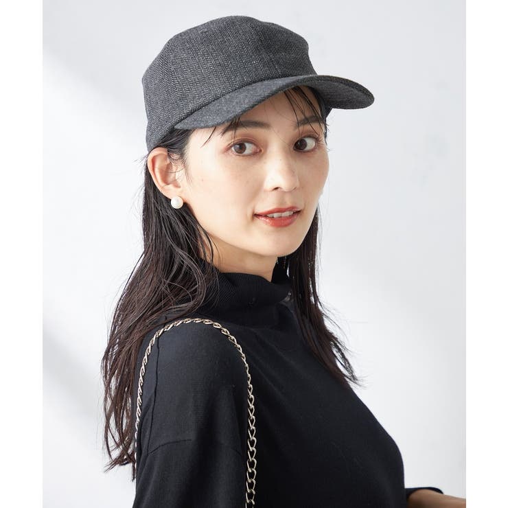 ヘリンボーンキャップ | a.v.v【WOMEN】 | 詳細画像10 