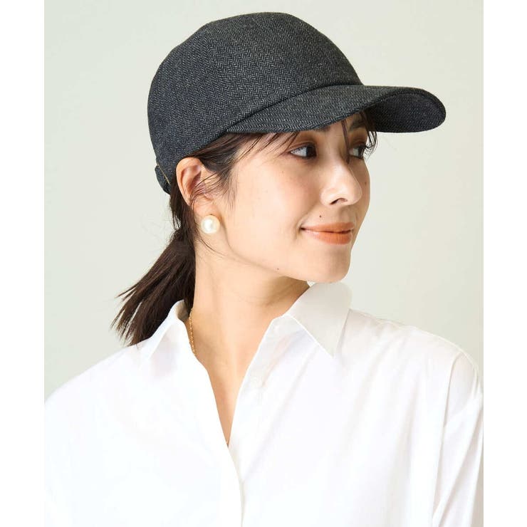 ヘリンボーンキャップ | a.v.v【WOMEN】 | 詳細画像16 